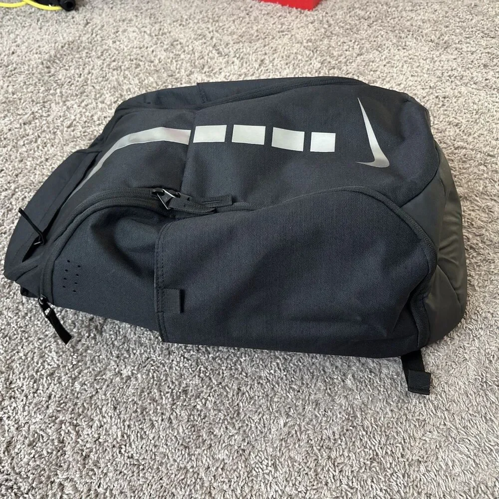 Nike Hoops Elite Pro Men's Basketball Backpack Black Silver BA5554-011 New